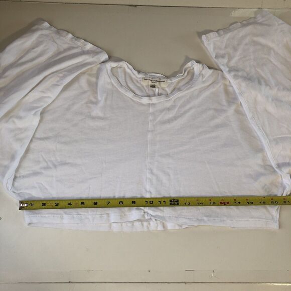 Project Social  T  Urban Outfitters Wide Sleeves Relaxed Cropped White Small - Picture 5 of 12